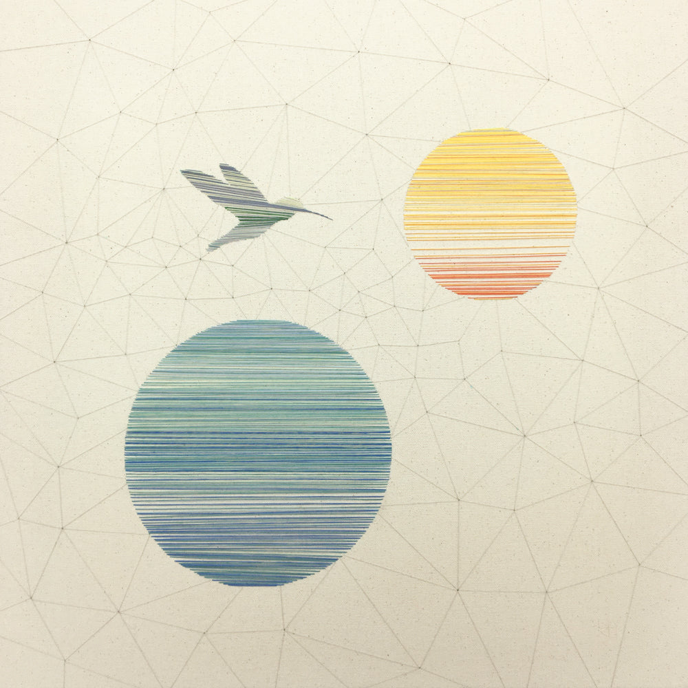 Networked Hummingbird with Sun and Planet