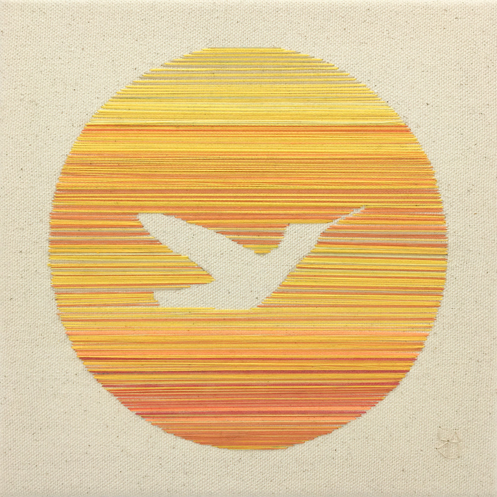 Hummingbird Inside Golden Sun