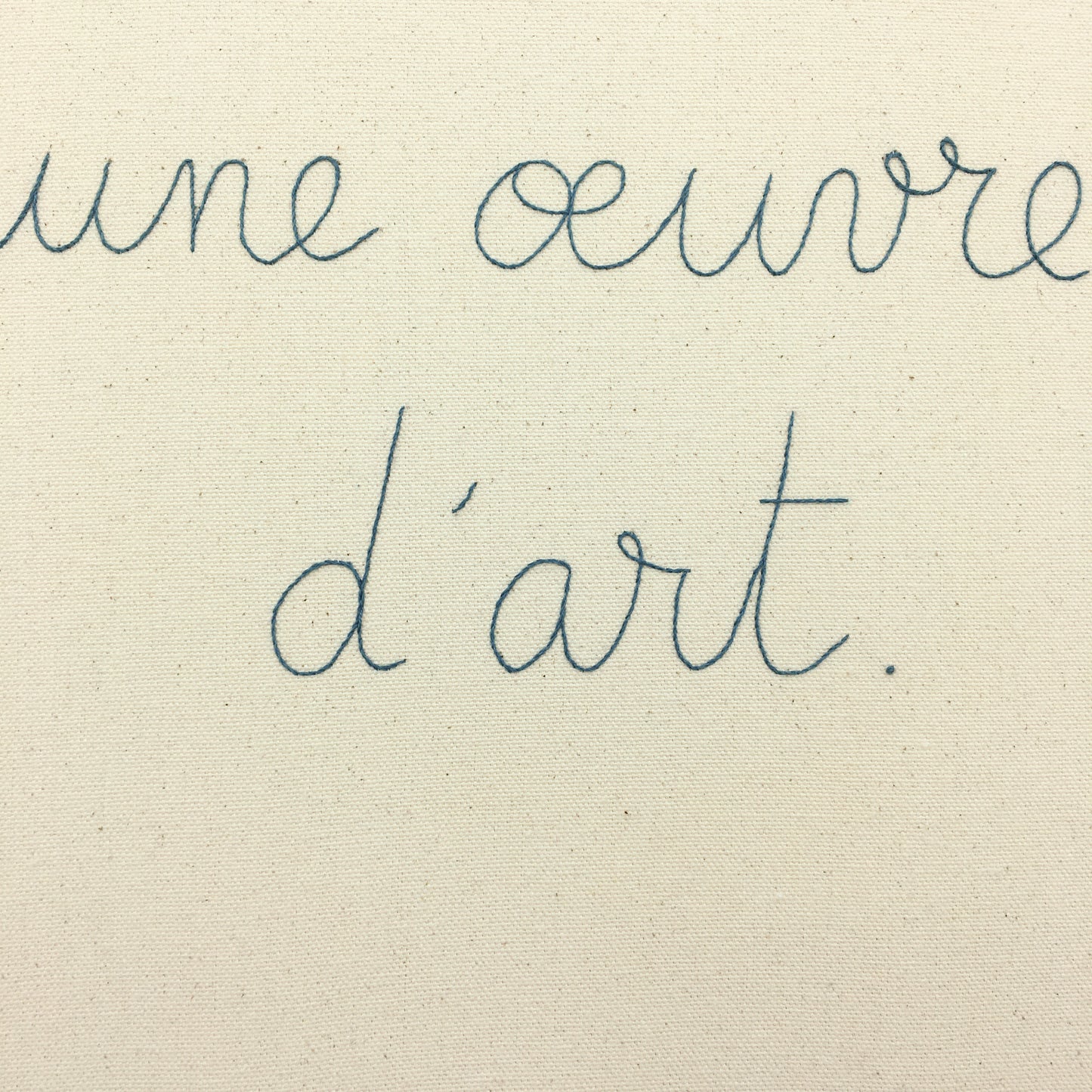 Ceci est une œuvre d'art