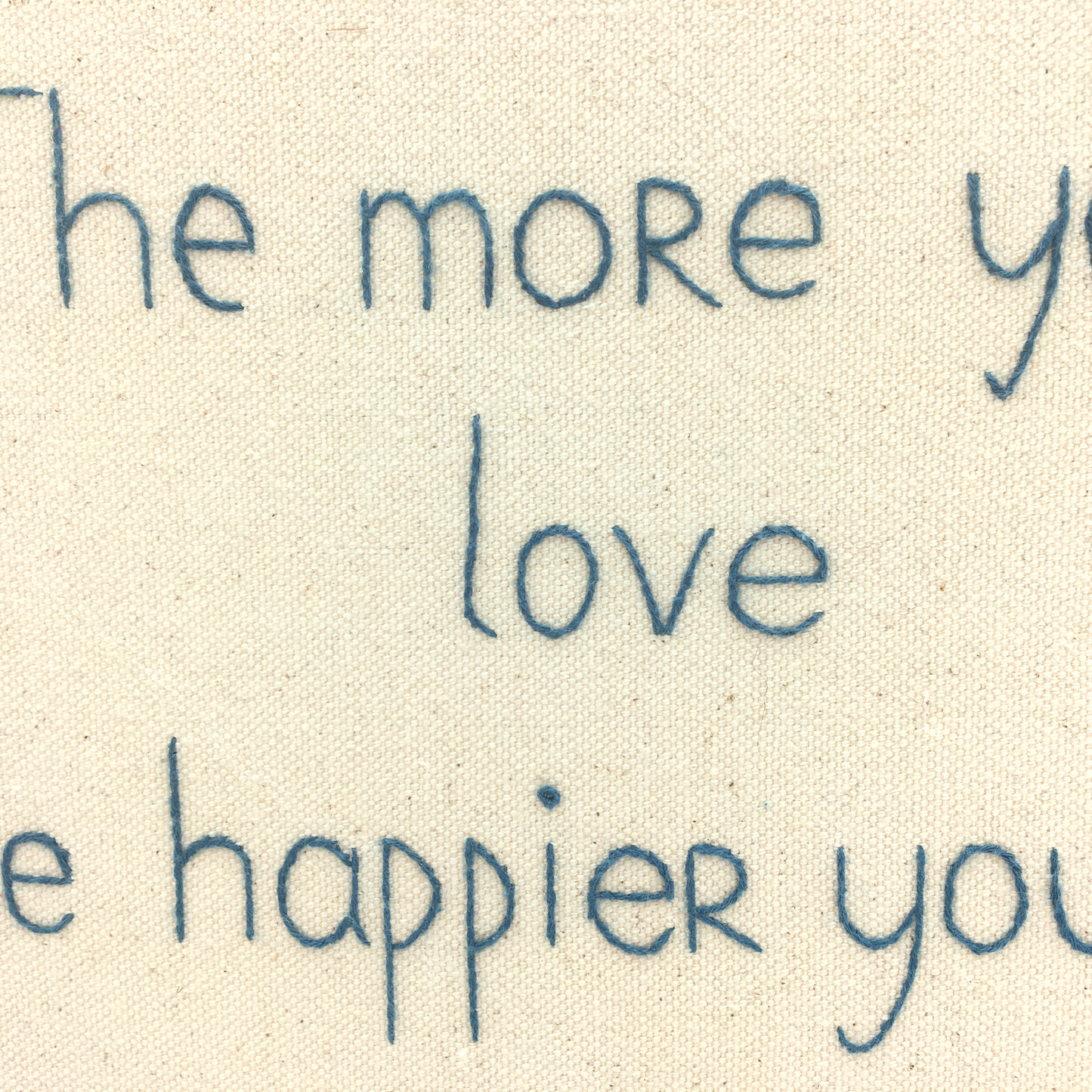 The More You Love