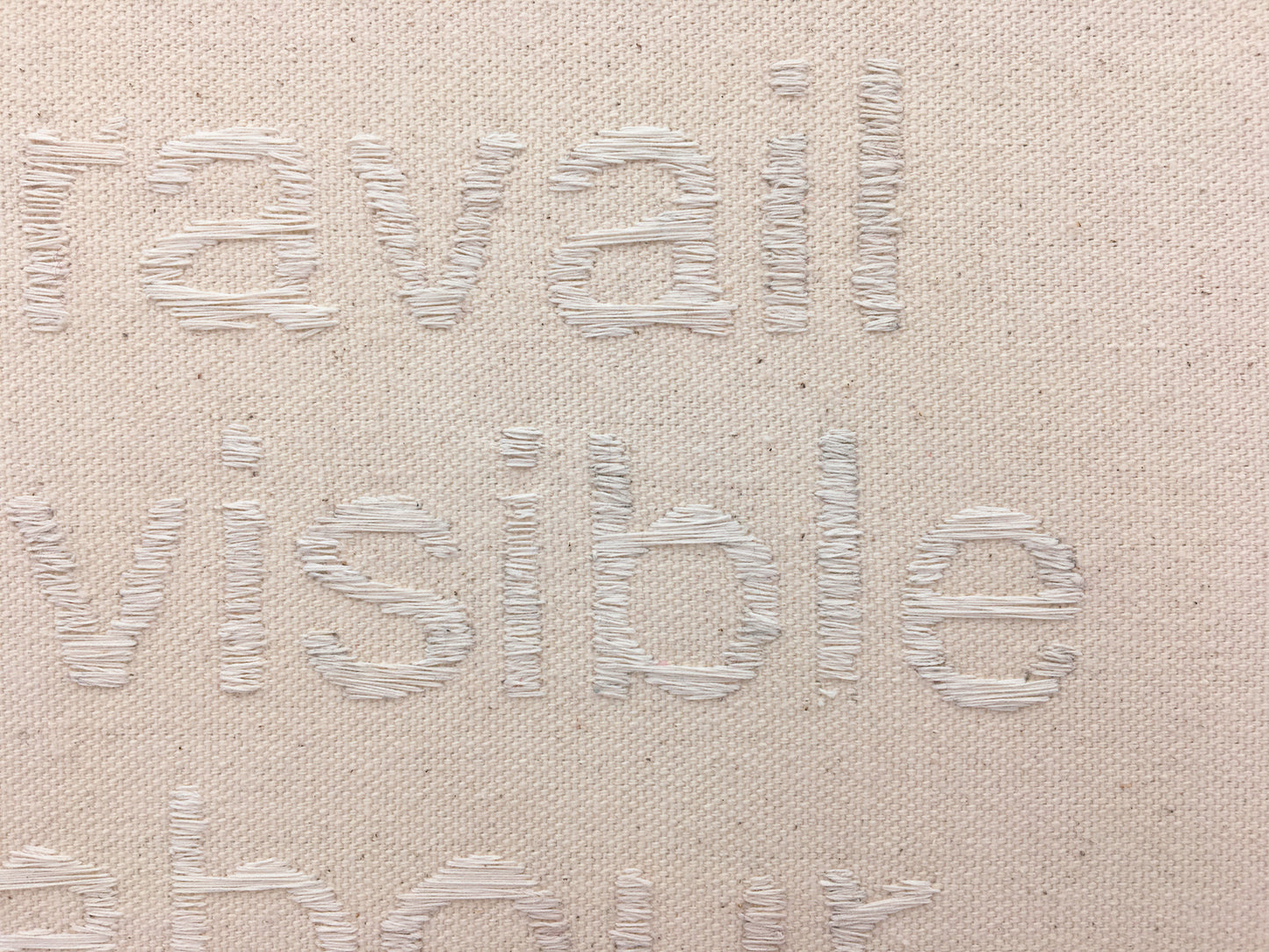 travail / invisible / labour